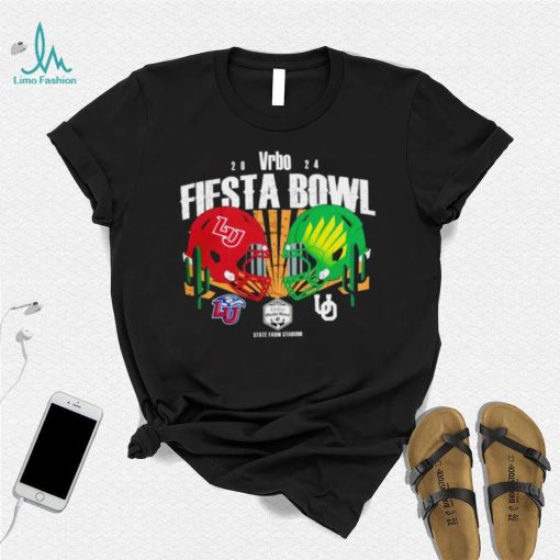 NCAA Vrbo Fiesta Bowl Liberty Flames 20 24 Oregon Ducks football shirt