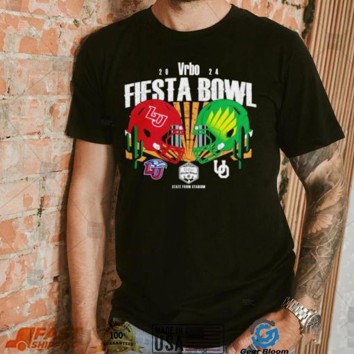 NCAA Vrbo Fiesta Bowl Liberty Flames 20 24 Oregon Ducks football shirt