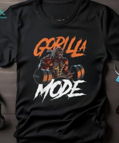 NEW Gorilla Mode Gym Workout Weights Lifting Power T Shirt