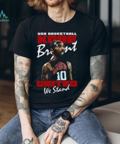 NEW Streetwear on Demand KOBE USA BASKETBALL UNITED BLACK Tee Shirt