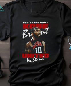 NEW Streetwear on Demand KOBE USA BASKETBALL UNITED BLACK Tee Shirt