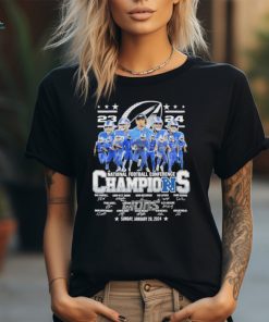 NFC Champions Detroit Lions January 28 2024 signatures t shirt