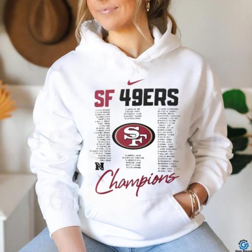 NFC Champions Roster T Shirt