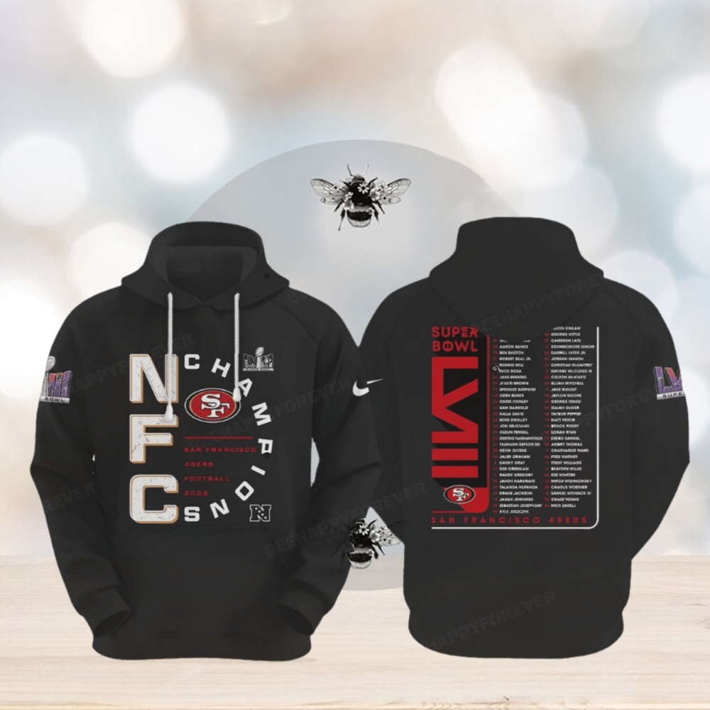 NFC Champions San Francisco 49ers Are All In Super Bowl LVIII Hoodie – Black NFC Champions San Francisco 49ers Are All In Super Bowl LVIII Hoodie – Black