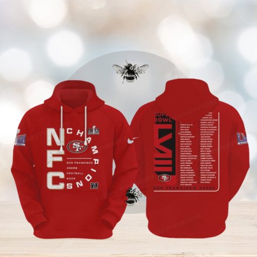 NFC Champions San Francisco 49ers Are All In Super Bowl LVIII Hoodie