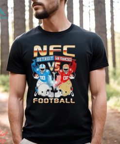 NFC Detroit Lions vs San Francisco 49Ers Football 2023 Shirt