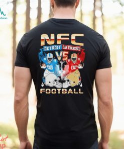 NFC Detroit Lions vs San Francisco 49Ers Football 2023 Shirt