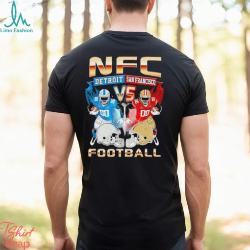 NFC Detroit Lions vs San Francisco 49Ers Football 2023 Shirt