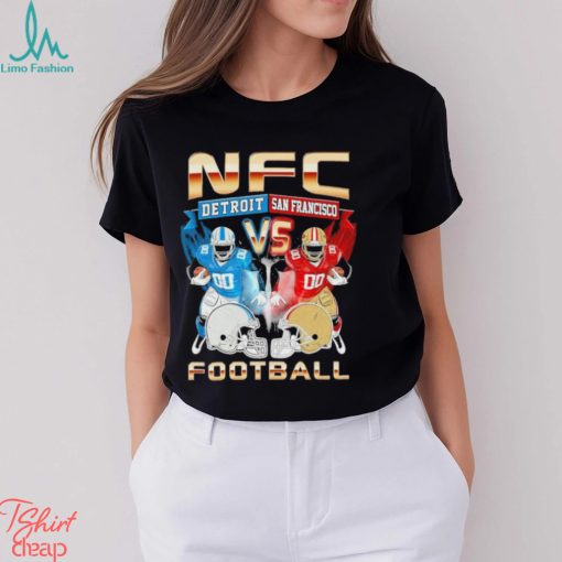 NFC Detroit Lions vs San Francisco 49Ers Football 2023 Shirt