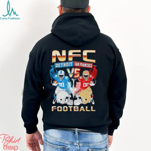 NFC Detroit Lions vs San Francisco 49Ers Football 2023 Shirt