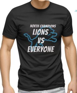 NFC North Champs Lions Vs Everyone Shirt