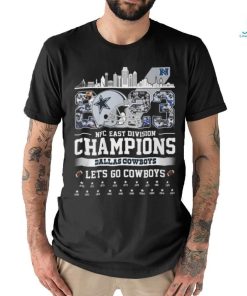 NFC east Division Champion Dallas Cowboys Les't Go Cowboys Shirt