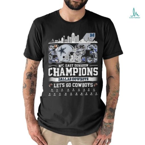 NFC east Division Champion Dallas Cowboys Les’t Go Cowboys Shirt