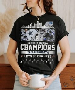 NFC east Division Champion Dallas Cowboys Les't Go Cowboys Shirt