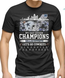NFC east Division Champion Dallas Cowboys Les't Go Cowboys Shirt