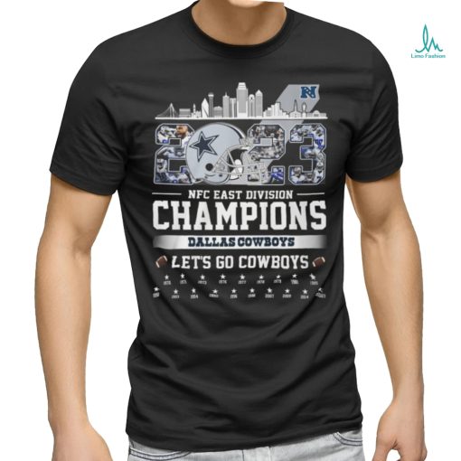 NFC east Division Champion Dallas Cowboys Les’t Go Cowboys Shirt