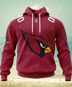 NFL Arizona Cardinals 2024 Personalized Name And Number Hoodie