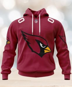 NFL Arizona Cardinals 2024 Personalized Name And Number Hoodie