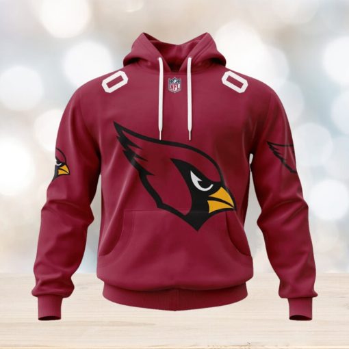 NFL Arizona Cardinals 2024 Personalized Name And Number Hoodie