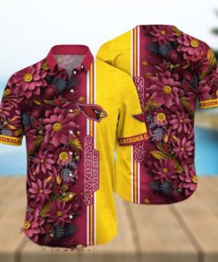 NFL Arizona Cardinals Hawaiian Shirt, Custom Garden Parties Aloha Shirt