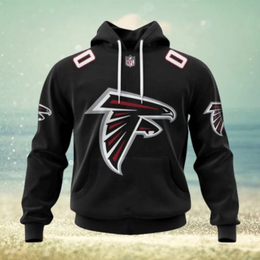 NFL Atlanta Falcons 2024 Personalized Name And Number Hoodie