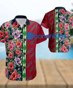 NFL Atlanta Falcons Hibiscus Flower Logo Hawaiian Shirt Short Sleeve Gift Patricks Day