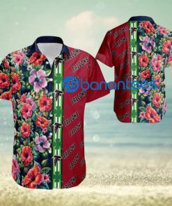 NFL Atlanta Falcons Hibiscus Flower Logo Hawaiian Shirt Short Sleeve Gift Patricks Day