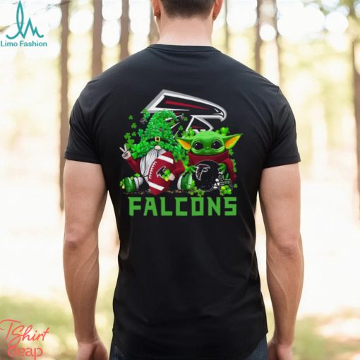 NFL Atlanta Falcons St Patrick’s Day T Shirt Special Gomes Baby Yoda St Patricks Day Shirt