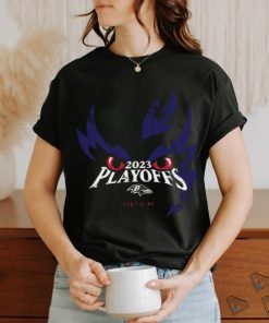 NFL Baltimore Ravens 2023 Playoffs Don’t Blink Logo Unisex T Shirt