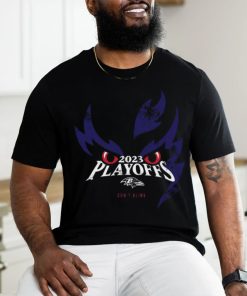 NFL Baltimore Ravens 2023 Playoffs Don’t Blink Logo Unisex T Shirt