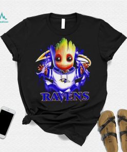 NFL Baltimore Ravens Baby Groot shirt