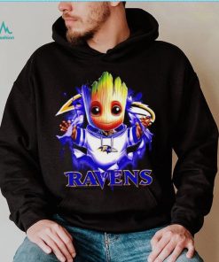 NFL Baltimore Ravens Baby Groot shirt