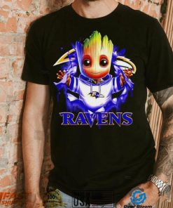 NFL Baltimore Ravens Baby Groot shirt