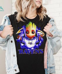 NFL Baltimore Ravens Baby Groot shirt