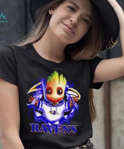 NFL Baltimore Ravens Baby Groot shirt