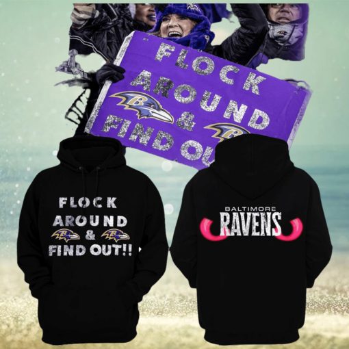 NFL Baltimore Ravens Flock Around & Find Out Hoodie