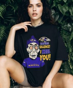 NFL Baltimore Ravens Jeff Dunham Haters Silence I Keel You Shirt