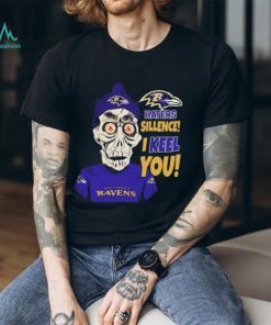 NFL Baltimore Ravens Jeff Dunham Haters Silence I Keel You Shirt