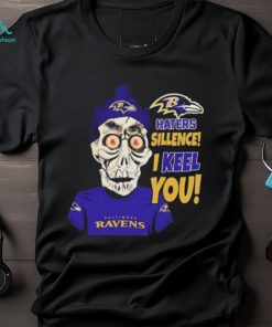 NFL Baltimore Ravens Jeff Dunham Haters Silence I Keel You Shirt