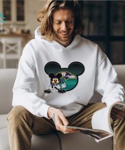 NFL Baltimore Ravens Mickey Mouse Disney Football T shirt