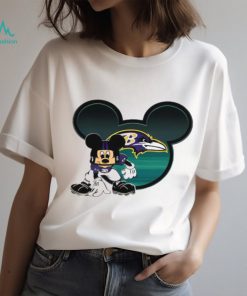 NFL Baltimore Ravens Mickey Mouse Disney Football T shirt