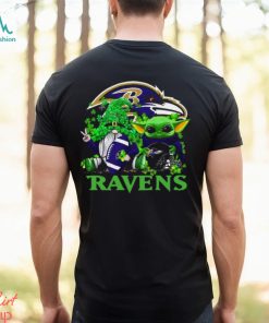 NFL Baltimore Ravens St Patrick’s Day T Shirt Special Gomes Baby Yoda St Patricks Day Shirt