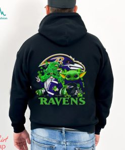 NFL Baltimore Ravens St Patrick’s Day T Shirt Special Gomes Baby Yoda St Patricks Day Shirt