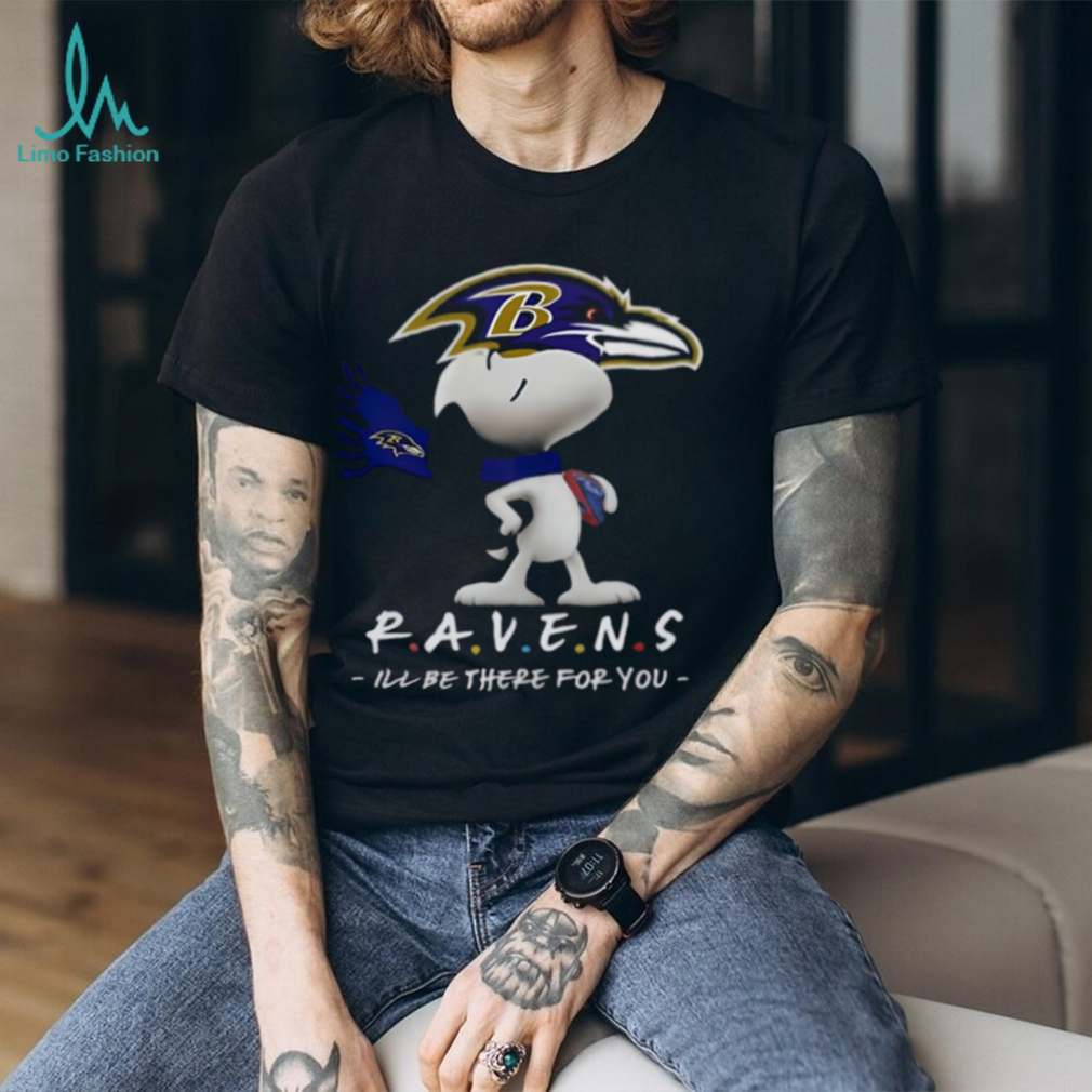NFL Baltimore Ravens T shirt Snoopy I’ll Be There For You NFL Baltimore Ravens T shirt Snoopy I’ll Be There For You