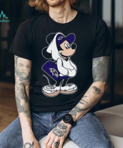 NFL Baltimore Ravens X Disney Mickey Mouse T Shirt