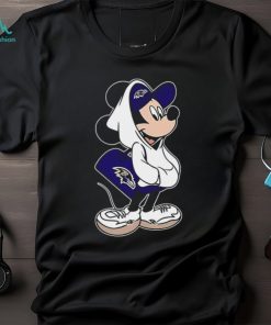 NFL Baltimore Ravens X Disney Mickey Mouse T Shirt