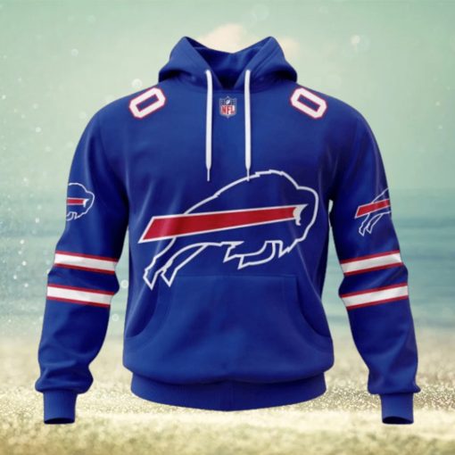 NFL Buffalo Bills 2024 Personalized Name And Number Hoodie