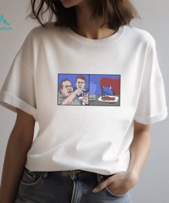 NFL Buffalo Bills Josh Allen and coach yelling at Buffalo mascot football meme funny shirt