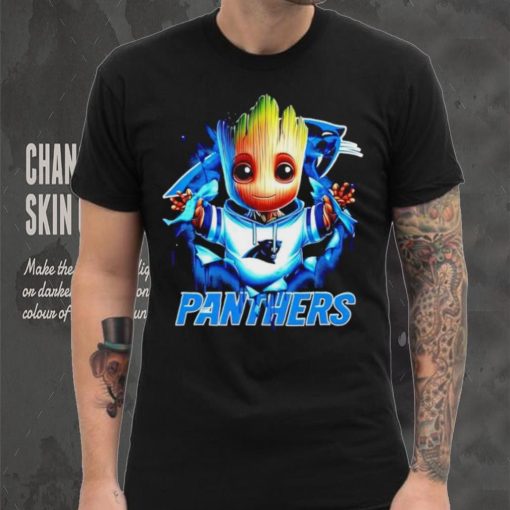 NFL Carolina Panthers Baby Groot shirt