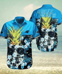 NFL Carolina Panthers Hawaiian Shirt Pineapple Trending For Men Women